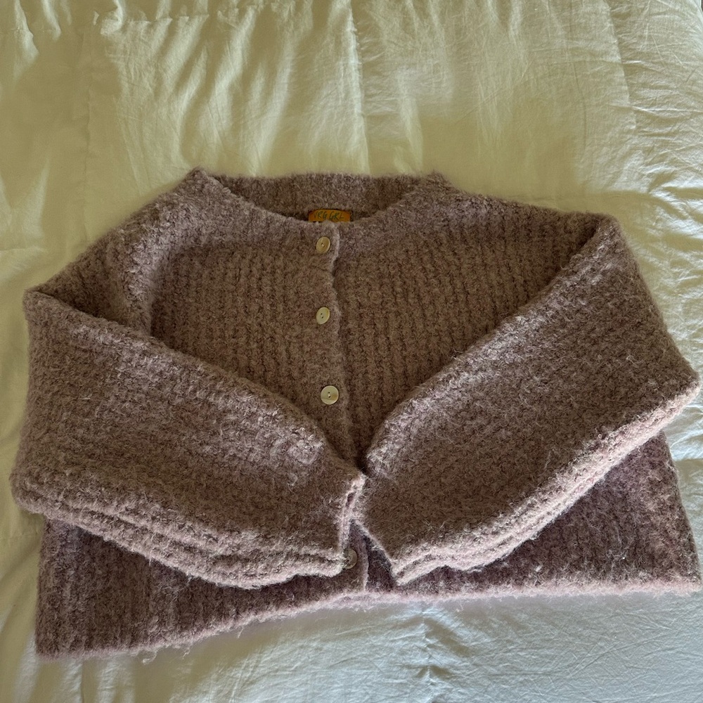 VRG GRL Elsie knit cardigan